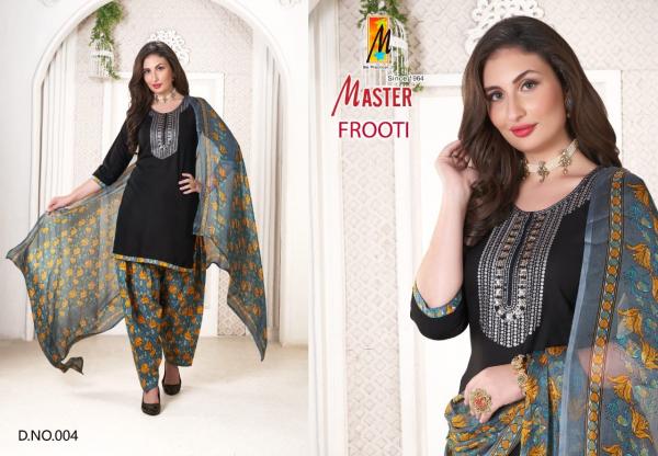 Master Frooti Rayon Designer Readymade Salwar Suit